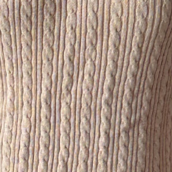 V-Neck Short Sleeved Sweater Top - Picture 3 of 3